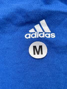 ADIDAS GRAPHIC TEE BASKETBALL BLUE MALE PRE OWNED M
