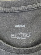 ADIDAS T SHIRT GRAPHIC MINIMAL NERO UOMO PRE OWNED L