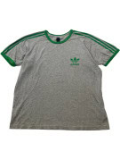 ADIDAS GRAPHIC TEE RETRO ΓΚΡΙ ΠΡΑΣΙΝΟ ΑΝΤΡΙΚΟ PRE OWNED M