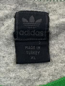 ADIDAS GRAPHIC TEE RETRO ΓΚΡΙ ΠΡΑΣΙΝΟ ΑΝΤΡΙΚΟ PRE OWNED M