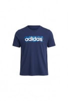 ADIDAS GRAPHIC TEE SPORT BLUE MALE PRE OWNED M