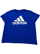 ADIDAS GRAPHIC TEE SPORTSWEAR BLUE UOMO PRE OWNED XL