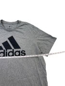 ADIDAS GRAPHIC TEE SPORTSWEAR GRIGIO UOMO PRE OWNED 2XL