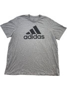 ADIDAS GRAPHIC TEE SPORTSWEAR GRIGIO UOMO PRE OWNED 2XL