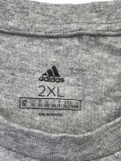 ADIDAS GRAPHIC TEE SPORTSWEAR GRIGIO UOMO PRE OWNED 2XL