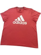 ADIDAS T SHIRT GRAPHIC SPORTSWEAR ROSSO UOMO PRE OWNED 2XL