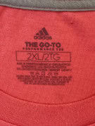 ADIDAS T SHIRT GRAPHIC SPORTSWEAR ROSSO UOMO PRE OWNED 2XL