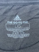 ADIDAS GRAPHIC TEE SPORTSWEAR ΜΑΥΡΟ ΑΝΤΡΙΚΟ PRE OWNED L
