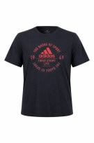 ADIDAS GRAPHIC TEE STREETWEAR ΜΑΥΡΟ ΑΝΤΡΙΚΟ PRE OWNED L
