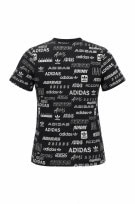 ADIDAS GRAPHIC TEE STREETWEAR ΜΑΥΡΟ ΑΝΤΡΙΚΟ PRE OWNED M
