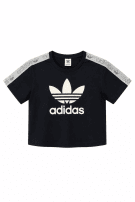 ADIDAS GRAPHIC TEE STREETWEAR ΜΑΥΡΟ UNISEX PRE OWNED M