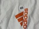 ADIDAS GRAPHIC TEE STREETWEAR WHITE UNISEX PRE OWNED S