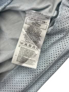T-shirt sportiva da donna Adidas azzurra con dettagli in mesh