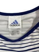 Adidas Γυναικείο Ριγέ Tank Top Μπλε-Λευκό