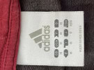90s ADIDAS FELPA CON CAPPUCCIO STREETWEAR ROSSO E NERO UOMO PRE OWNED M