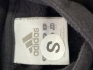 ADIDAS FELPA CON CAPPUCCIO STREETWEAR NERO UOMO PRE OWNED S