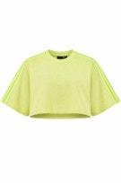 ADIDAS IVY PARK CROP TEE MINIMAL ΛΑΜΠΕΡΟ ΚΙΤΡΙΝΟ ΓΥΝΑΙΚΕΙΟ PRE OWNED M