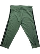 Adidas 3/4 Leggings Athletic Logo Green Women’s M