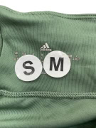 Adidas 3/4 Leggings Athletic Logo Green Women’s M