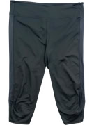 ADIDAS 3/4 Training Leggings Climalite Minimal Logo Black Women’s L