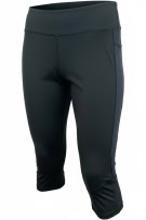 ADIDAS 3/4 Training Leggings Climalite Minimal Logo Black Women’s L