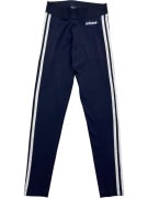 ADIDAS leggings sportivi logo blu da donna XS