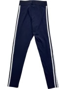 ADIDAS leggings sportivi logo blu da donna XS