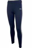 ADIDAS leggings sportivi logo blu da donna XS