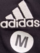 ADIDAS LEGGINGS ATHLETIC BLACK WOMEN PRE OWNED M
