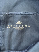 ADIDAS LEGGINGS ATHLETIC BLUE WOMEN PRE OWNED M