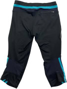 ADIDAS leggings RESPONSE FORMOTION neri con azzurro da donna S