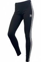 ADIDAS LEGGINGS SPORTSWEAR BLACK WOMENS PRE OWNED M