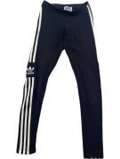 ADIDAS LEGGINGS SPORTSWEAR BLACK WOMENS PRE OWNED M