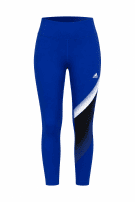 ADIDAS LEGGINGS ATHLETIC BLU DONNA PRE OWNED L