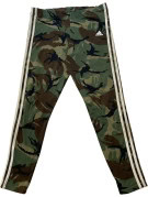 ADIDAS LEGGINGS CAMO STREETWEAR GREEN WOMEN PRE OWNED