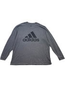 ADIDAS ΜΠΛΟΥΖΑ ΜΑΚΡΥΜΑΝΙΚΗ GRAPHIC ΓΚΡΙ ΑΝΤΡΙΚΟ PRE OWNED 2XL