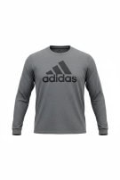 ADIDAS ΜΠΛΟΥΖΑ ΜΑΚΡΥΜΑΝΙΚΗ GRAPHIC ΓΚΡΙ ΑΝΤΡΙΚΟ PRE OWNED 2XL