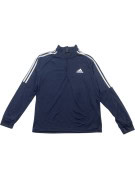 ADIDAS ΜΠΛΟΥΖΑ ΜΕ ΜΙΣΟ ΦΕΡΜΟΥΑΡ SPORTSWEAR NAVY ΑΝΤΡΙΚΟ PRE OWNED M