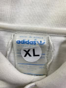 ADIDAS POLO SHIRT VINTAGE TREFOIL LOGO WHITE MEN'S XL