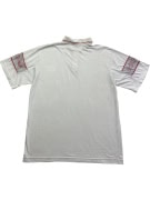 ADIDAS POLO SHIRT VINTAGE TREFOIL LOGO WHITE MEN'S XL
