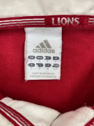 ADIDAS RUGBY SHIRT VINTAGE BRITISH & IRISH LIONS RED MEN'S M