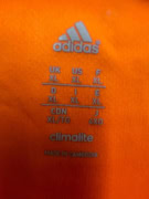 ADIDAS ΜΠΛΟΥΖΑ T-SHIRT CLIMALITE ΡΙΓΕΣ ΠΟΡΤΟΚΑΛΙ ΑΝΔΡΙΚΟ XL