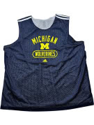 ADIDAS ΜΠΛΟΥΖΑΚΙ ΜΠΑΣΚΕΤ MICHIGAN WOLVERINES ΜΠΛΕ ΑΝΤΡΙΚΟ PRE OWNED L