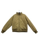 Adidas Μπουφάν Bomber Vintage Λογότυπο Χακί Ανδρικό M/L