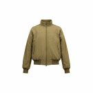 Adidas Μπουφάν Bomber Vintage Λογότυπο Χακί Ανδρικό M/L