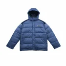 Adidas Giacca Puffer Vintage con Logo Blu da Uomo M