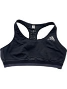 ADIDAS SPORTS BRA SPORTSWEAR BLACK WOMEN PRE OWNED S