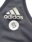 ADIDAS SPORTS BRA SPORTSWEAR BLACK WOMEN PRE OWNED S