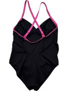 ADIDAS SWIMSUIT ATHLETIC BLACK WOMEN PRE OWNED
