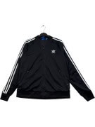 ADIDAS ORIGINALS TRACK JACKET SPORTSWEAR BLACK UNISEX PRE OWNED L